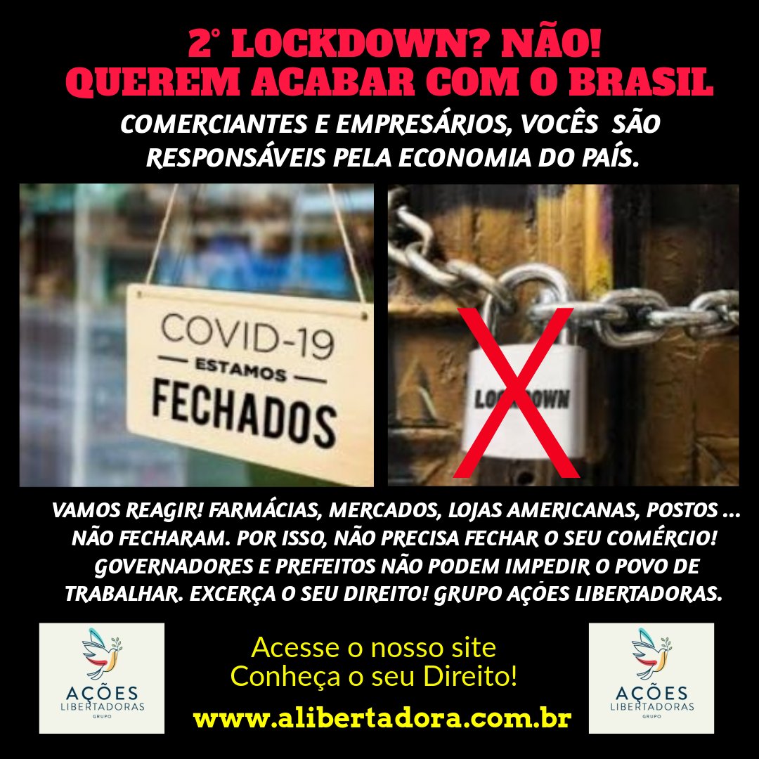 2º Lockdown? Não!